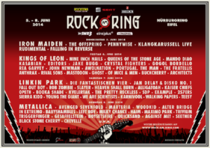 Rock Am Ring 2014 - Plakat