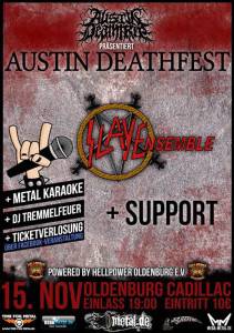 Austin Deathfest 2014 Flyer Stand 09.06.2014