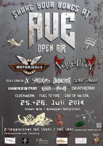 AUE 2014 Open Air stand 05.07