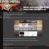 Time For Metal - Webpage Stand 2013