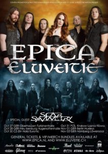 Epica Eluveitie Scar Symmetry Tour 2015
