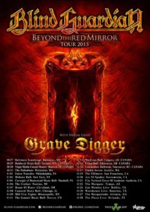 Blind Guardian - Beyond The Red Mirror Tour 2015