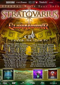 Stratovarius Tour Poster 2015