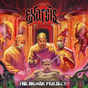 Exarsis - The Human Project - Albumcover
