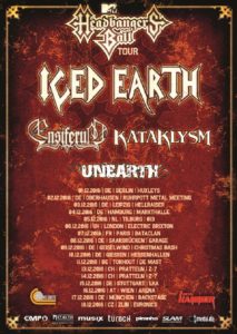 Headbangers Ball Tour - Iced Earth Ensiferum Kataklysm Unearth