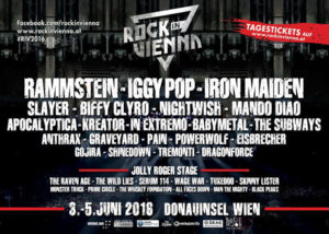 Rock In Vienna - 2016 Stand 04.04.16 Flyer