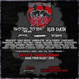 Bang Your Head 2016 Poster Stand Mai