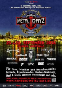 Hamburg Metal Dayz 2016 Stand 30.05