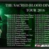 Sacred Blood Divine Lies Tour Poster 2016