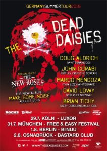 The Dead Daisies - Tourposter 2016