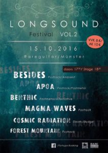 Longsound Festival Vol. 2 Poster 2016