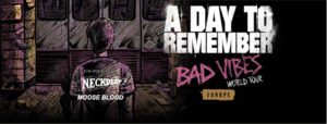 A Day To Remember Bad Vibrations Tour 2017