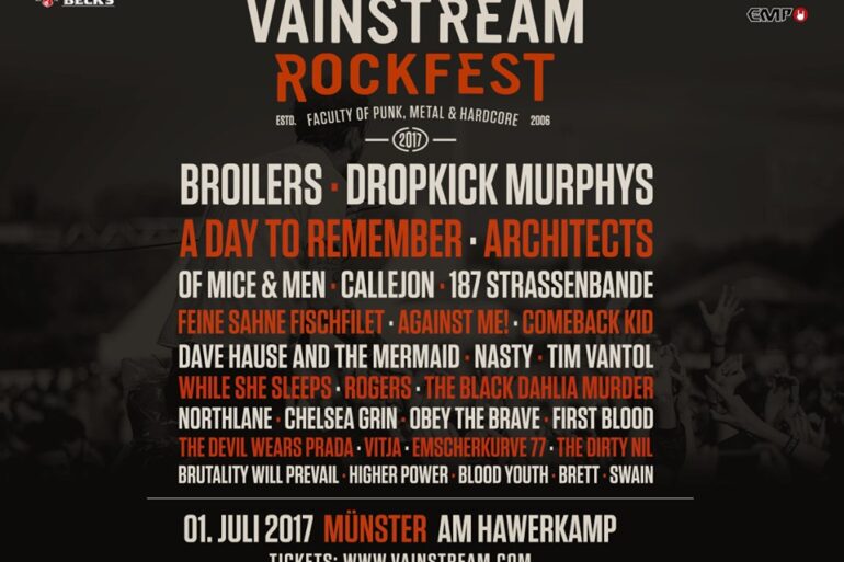 Vainstream 2017 Finales Line-Up