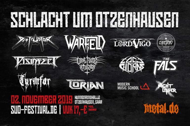 Schlacht Um Otzenhausen am 05.11.2022 in der Hunnenringhalle in Otzenhausen  / Saar (Vorbericht) – Time For Metal – Das Metal Magazin & Metal Podcast