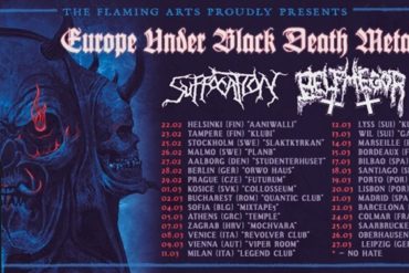 Suffocation Europe Under Black Death Metal Fire II
