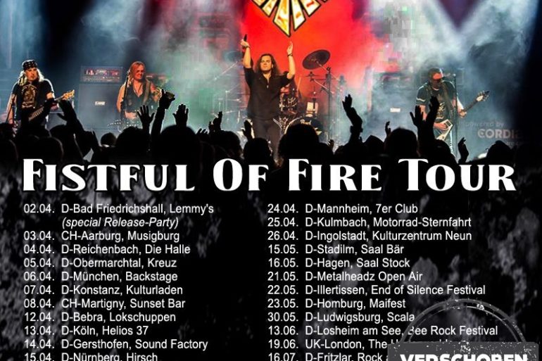 Bonfire Fistful Of Fire Tour 2020