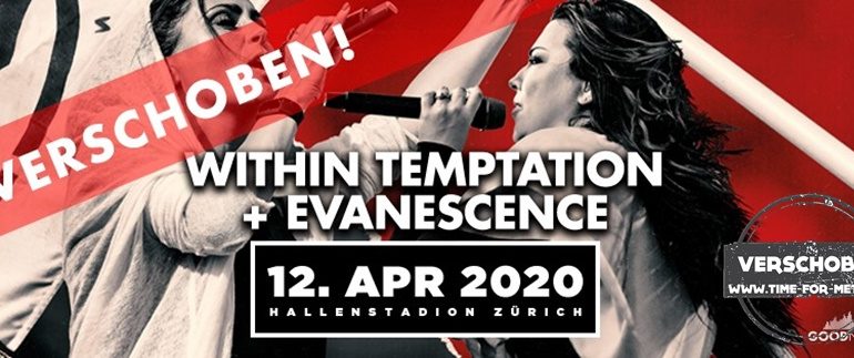 Within Temptation & Evanescence Konzert Zürich 2020
