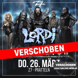Lordi Konzertfabrik Z7, Pratteln 2020