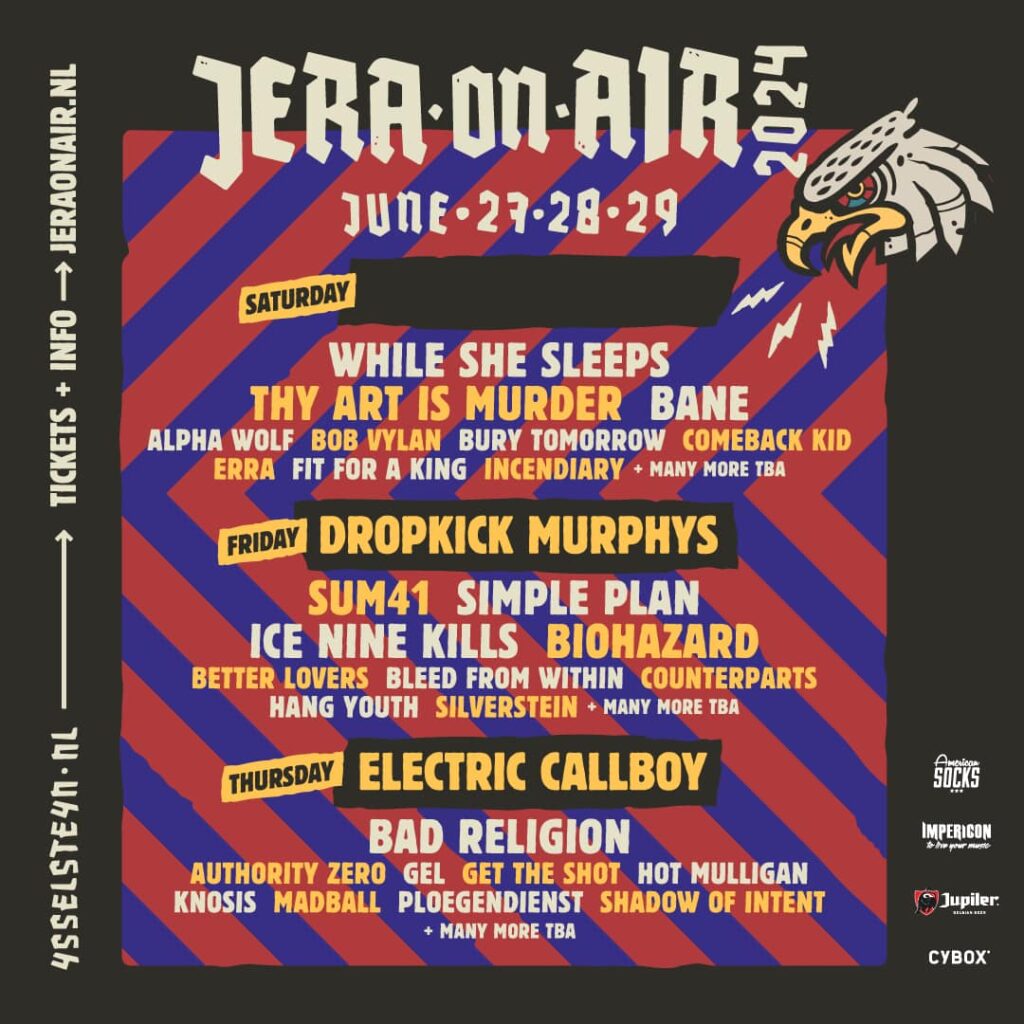 Jera On Air 2024 die ersten 30 Bands sind an Bord Time For Metal
