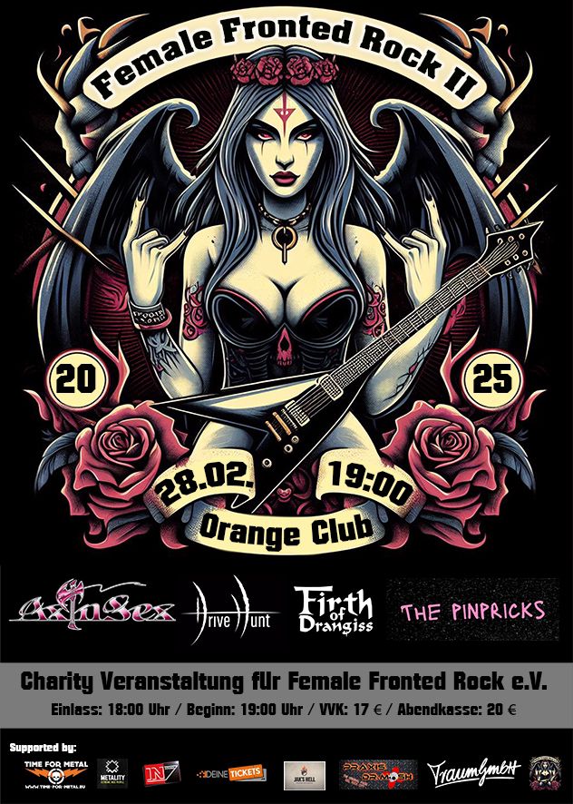 Female Fronted Rockfestival II Vorverkauf der Early Bird Tickets