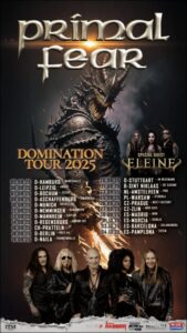 Primal Fear Domination Tour 2025