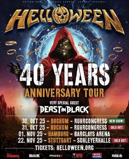 Helloweem, 40 Years Anniversary Tour