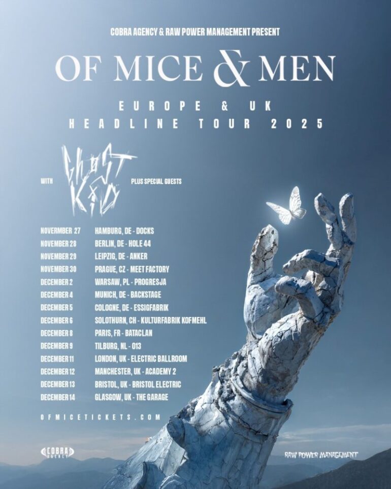 Of Mice & Men, Europe & UK Headline Tour