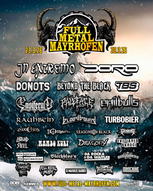 Meatal Line Full Metal Mayrhofen 2026: finales Line-Up und Tagesaufteilung ...