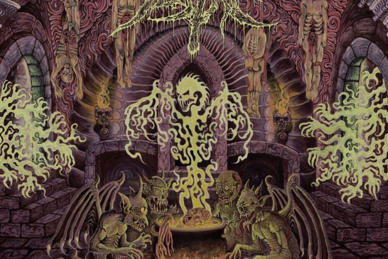 Scythe, Boiled Alive - Album Cover by Samuele Scalise