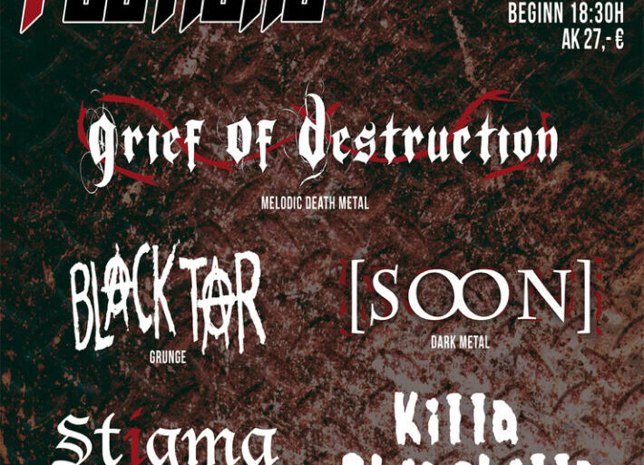 Metalbands beim Glowing Ember Festival in Nürnberg 2026.