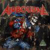 Airbourne Bandlogo und Artwork für Single „Here She Comes“.