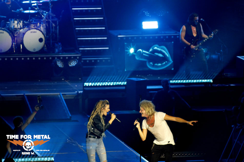 Kissin' Dynamite Live-Performance bei The Big Goodbye 2026 in Hamburg.