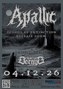 Apallic - Echoes Of Extinction Releaseshow