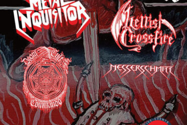 Time For Metal Veranstaltungsposter mit Bands wie Metal Inquisition und Co.